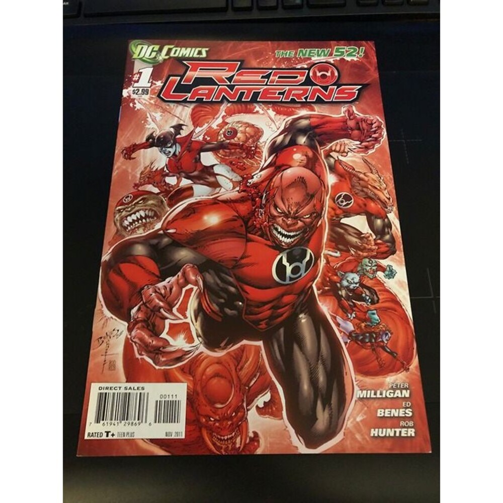 RED LANTERNS #1 (2011) New 52 Atrocitus Bleez Dex-Starr Green Lantern DC VF